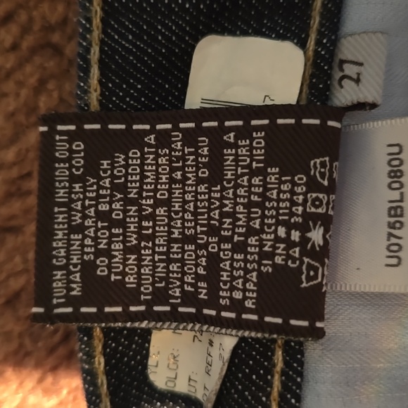 7 for All Mankind Original Dark Wash Bootcut Jeans - Picture 7 of 7